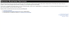 Desktop Screenshot of business.beonex.com