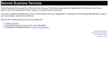 Tablet Screenshot of business.beonex.com